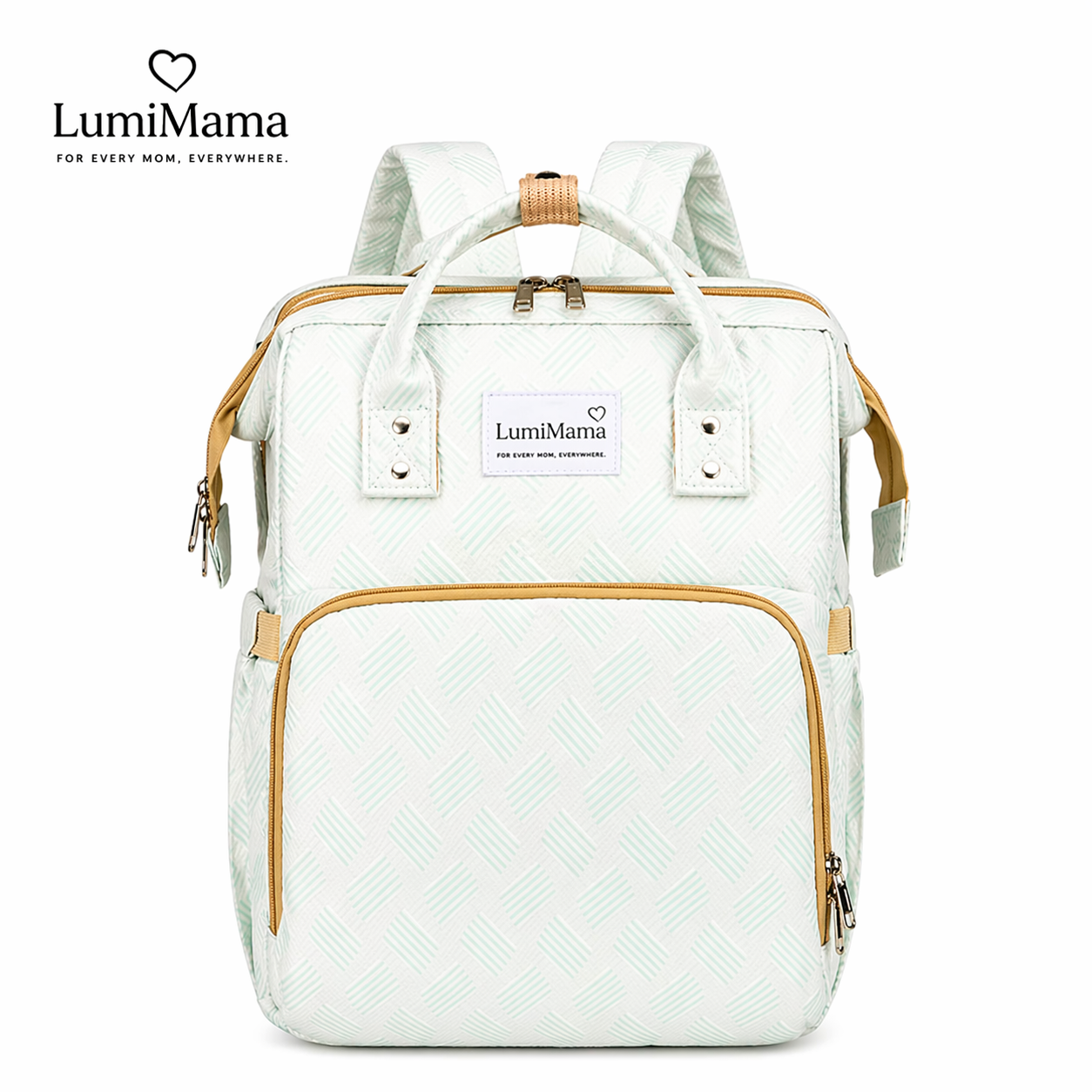 LumiMama™ 2-in-1 Diaper Backpack & Baby Bed