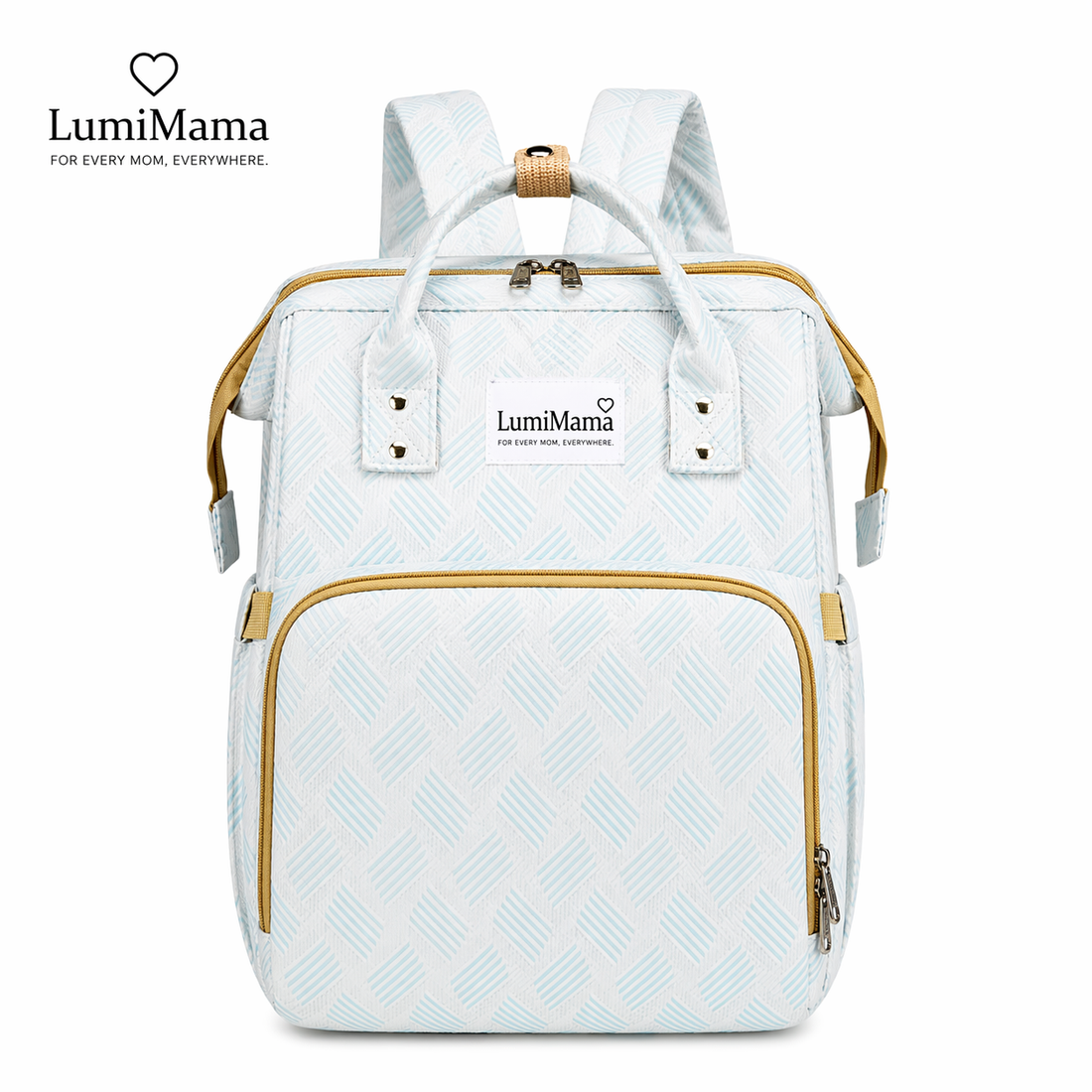 LumiMama™ 2-in-1 Diaper Backpack & Baby Bed