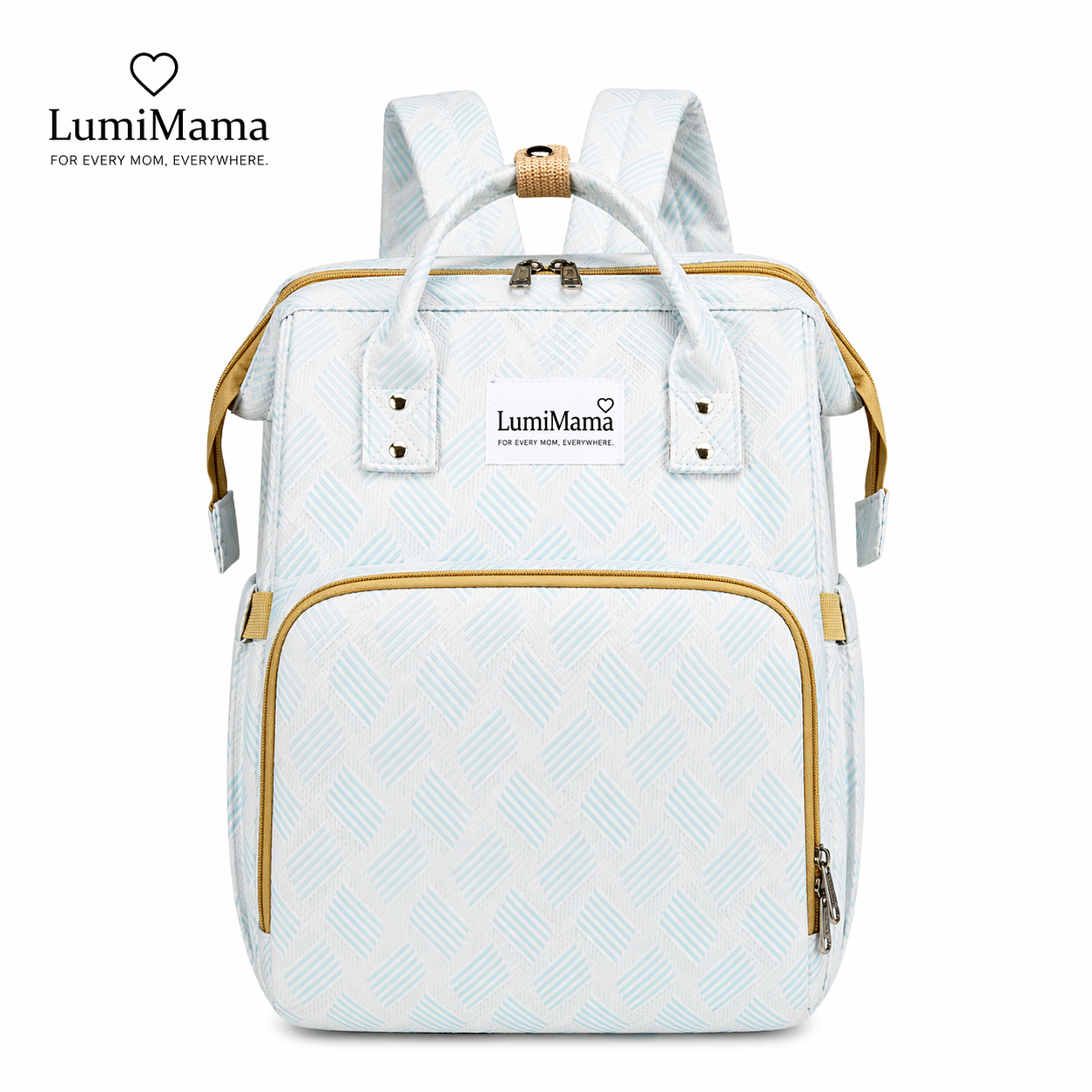 LumiMama™ 2-in-1 Diaper Backpack & Baby Bed