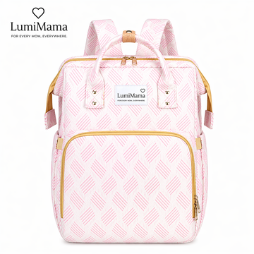 LumiMama™ 2-in-1 Diaper Backpack & Baby Bed