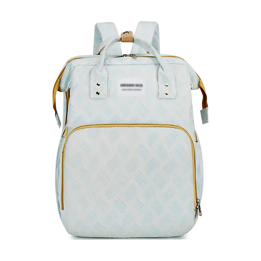 LumiMama 2-in-1 Diaper Backpack & Portable Changing Station — Blue