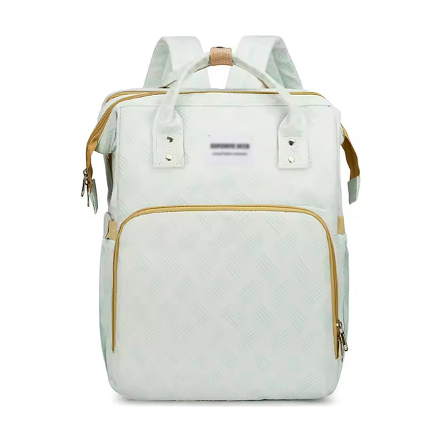 LumiMama 2-in-1 Diaper Backpack & Portable Changing Station — Green